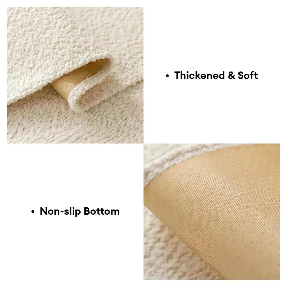 All-Season Breathable Chenille Scratch-Resistant Sofa Protection Comfy Couch Cover