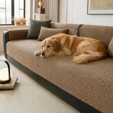 All-Season Breathable Chenille Scratch-Resistant Sofa Protection Comfy Couch Cover