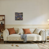 Boho Woven Textured Cotton Breathable Farmhouse Premium Couch Cover