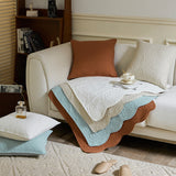 Boho Woven Textured Cotton Breathable Farmhouse Premium Couch Cover