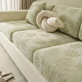 Elastic Chenille All-Season Anti-Scratch Full-Coverage Stretch Sectional Classic Couch Cover