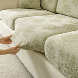 Elastic Chenille All-Season Anti-Scratch Full-Coverage Stretch Sectional Classic Couch Cover