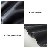 Faux Leather Waterproof Pet Hair-Resistant Sofa Protector Elegant Couch Cover