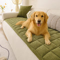 Herringbone Chenille Elegant Breathable Sofa Decoration One-Piece Non-slip Reinforced Couch Cover