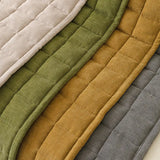 Herringbone Chenille Elegant Breathable Sofa Decoration One-Piece Non-slip Reinforced Couch Cover
