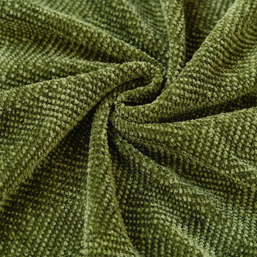 Herringbone Full Coverage Scratch-Resistant Sofa Protection Magic Stretch Cozy Couch Cover
