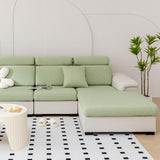 Modern Cooling Water-resistant Antifouling Stretch Magic Sectional All-Season Couch Cover