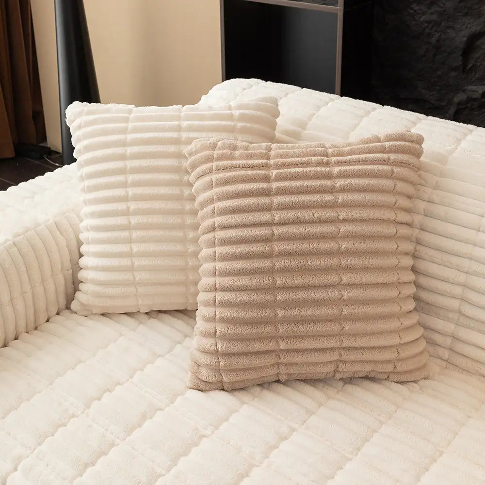 Waterproof One-Piece Cozy Flannel Sofa Protection Non-Slip Recliner Anti-Slip Couch Covers