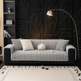 Waterproof One-Piece Cozy Flannel Sofa Protection Non-Slip Outdoor Silky Couch Cover