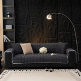Waterproof One-Piece Cozy Flannel Sofa Protection Non-Slip Outdoor Silky Couch Cover
