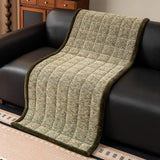 Pet-Friendly Chenille Textured One-Piece Non-Slip Waterproof Couch Cover with Frayed Edges