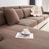 Polar Fleece Soft Antistatic Protection Sofa Stretch Full Wrap Sectional Cozy Couch Cover