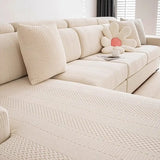Polar Fleece Soft Antistatic Protection Sofa Stretch Full Wrap Sectional Cozy Couch Cover