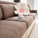 Polar Fleece Soft Antistatic Protection Sofa Stretch Full Wrap Sectional Cozy Couch Cover
