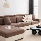 Polar Fleece Soft Antistatic Protection Sofa Stretch Full Wrap Sectional Cozy Couch Cover