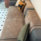 Simple Modern Jacquard High-Weight Non-Slip Chenille Premium Couch Cover