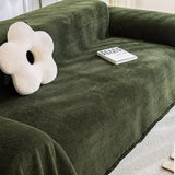 Soft Plush Water-resistant Multi-Purpose Furniture Protection All-Season Couch Cover