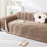 Soft Plush Water-resistant Multi-Purpose Furniture Protection All-Season Couch Cover