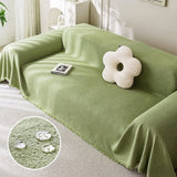 Soft Water-resistant Teddy Plush Throw Durable Couch Cover