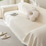 Soft Water-resistant Teddy Plush Throw Durable Couch Cover
