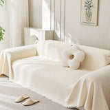 Soft Water-resistant Teddy Plush Throw Durable Couch Cover