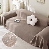 Soft Water-resistant Teddy Plush Throw Durable Couch Cover