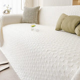 Textured Cooling Ice Silk Skin-Friendly Breathable Sofa Blanket Washable Sleek Couch Cover