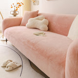 Ultra Soft Skin Friendly Plush Full Coverage Sofa Protector Stretch Couch Cover