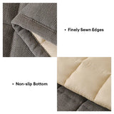 Herringbone Chenille Elegant Breathable Sofa Decoration One-Piece Non-slip Reinforced Couch Cover