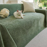 Soft and Waterproof Scratch-Resistant Non-Linting Throw Heavy-Duty Couch Cover