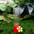 Garden Hummingbird Feeder | Durable Leak-Proof Plastic with Flower Ports