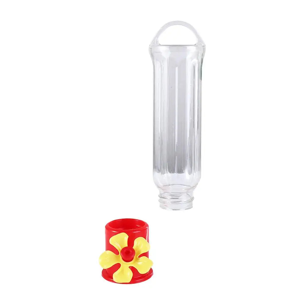 Garden Hummingbird Feeder | Durable Leak-Proof Plastic with Flower Ports 1