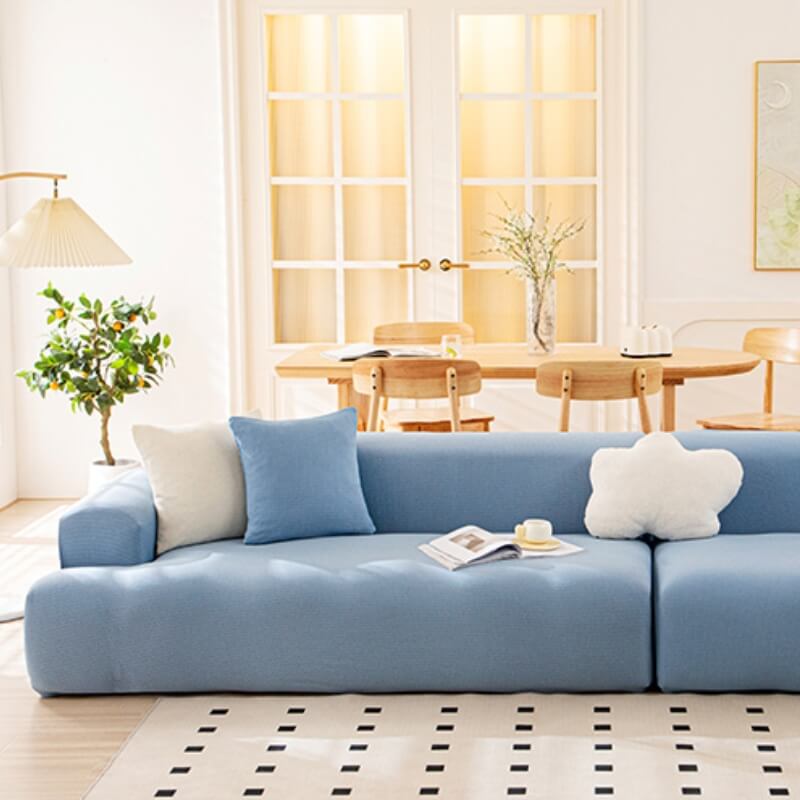 High-Elastic Water-resistant and Anti-Scratch Full Wrap Sofa Protection Sectional Anti-Slip Couch Cover