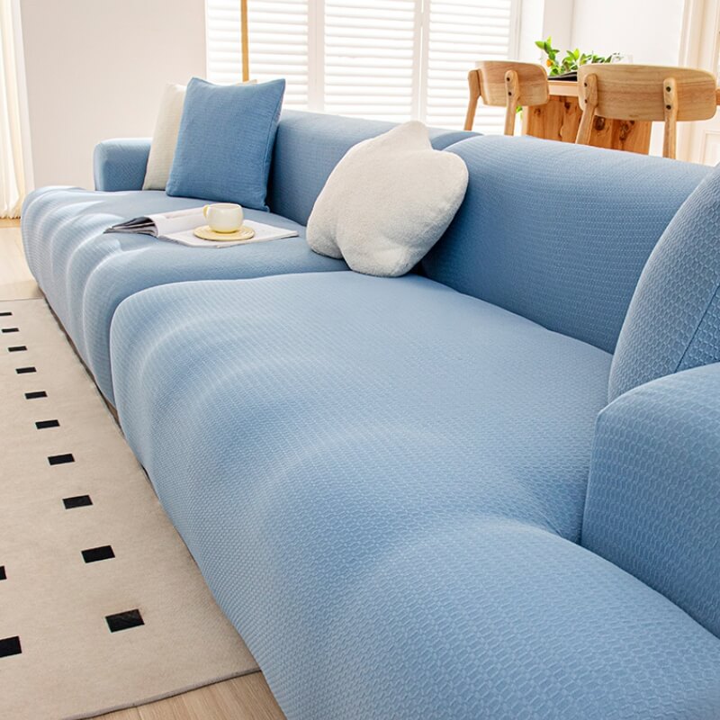 High-Elastic Water-resistant and Anti-Scratch Full Wrap Sofa Protection Sectional Anti-Slip Couch Cover