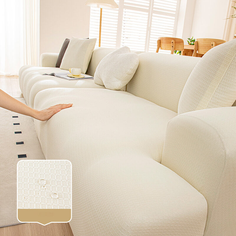 High-Elastic Water-resistant and Anti-Scratch Full Wrap Sofa Protection Sectional Anti-Slip Couch Cover