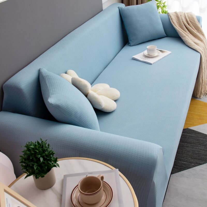 High-Elastic Water-resistant and Anti-Scratch Full Wrap Sofa Protection Sectional Anti-Slip Couch Cover