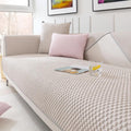 Home's Cool Breathable Polyester Couch Cover | Anti-Scratch Washable Protector for Dogs