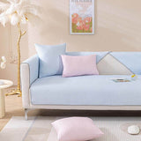 Home's Cool Breathable Polyester Couch Cover | Anti-Scratch Washable Protector for Dogs 4