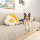 Home's Cool Breathable Polyester Couch Cover | Anti-Scratch Washable Protector for Dogs 9