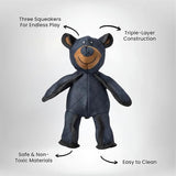 Indestructible Dog Toy | Durable Heavy Chewer Bear | Safe Fun Playtime for Aggressive Chewers 3