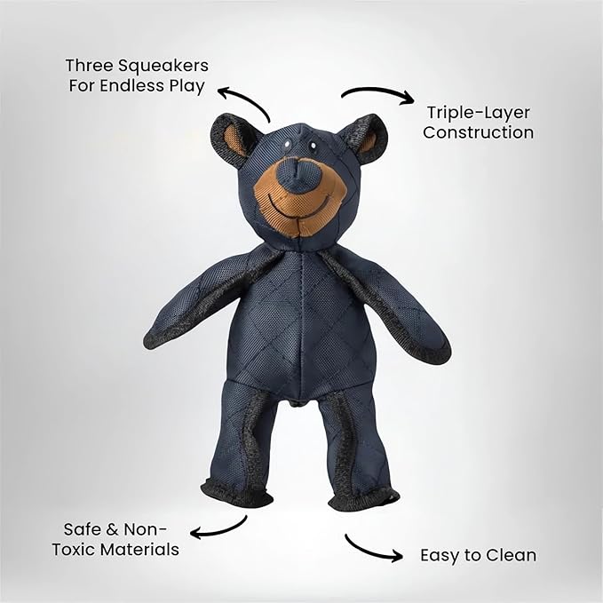 Indestructible Dog Toy | Durable Heavy Chewer Bear | Safe Fun Playtime for Aggressive Chewers 3