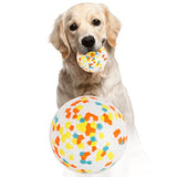 Indestructible Durable Rubber Dog Toy | Tough Chew-Resistant Ball for Aggressive Chewers 0