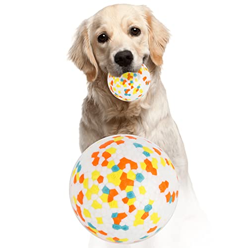 Indestructible Durable Rubber Dog Toy | Tough Chew-Resistant Ball for Aggressive Chewers 0