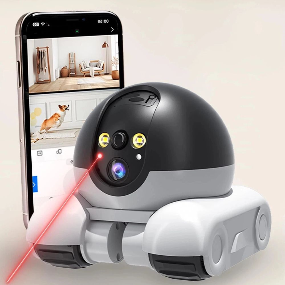 Indoor Pet Camera | 1080P HD Mobile Dog and Cat Monitoring System | Interactive and Compact 5