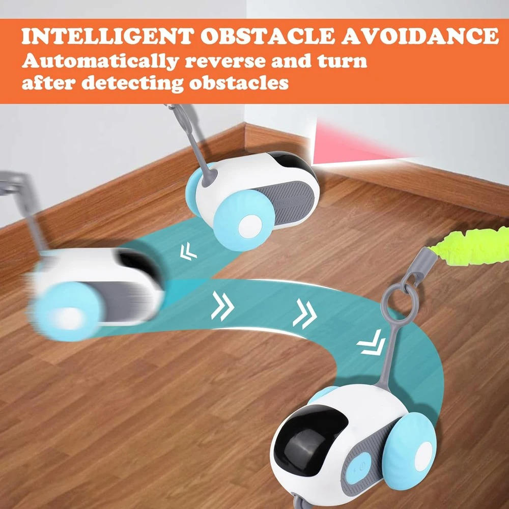 Interactive Cat Toy | Dual Mode Remote Control with Infrared Sensors | Fun and Engaging 2