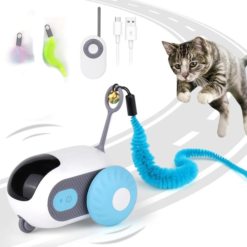 Interactive Cat Toy | Dual Mode Remote Control with Infrared Sensors | Fun and Engaging 5