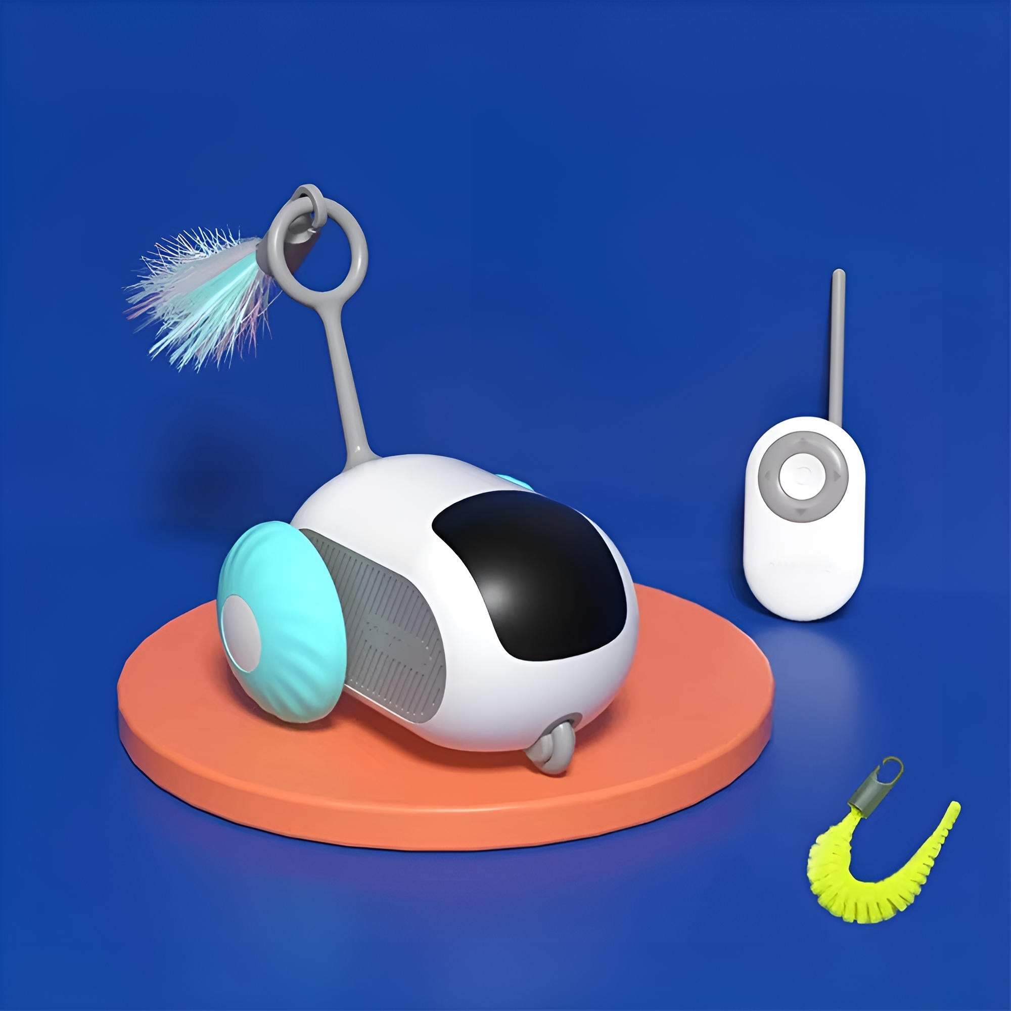 Interactive Cat Toy | Dual Mode Remote Control with Infrared Sensors | Fun and Engaging 7