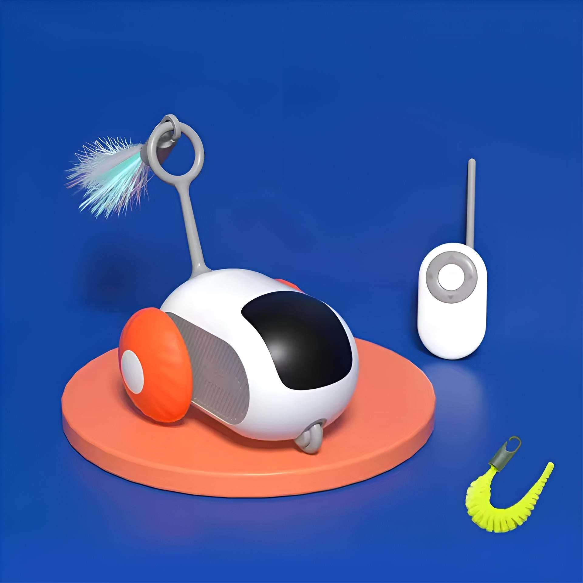 Interactive Cat Toy | Dual Mode Remote Control with Infrared Sensors | Fun and Engaging 8
