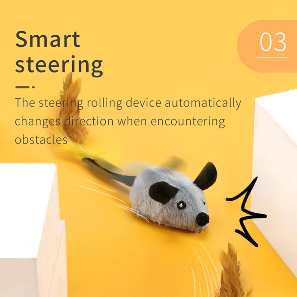 Interactive Cat Toy | Durable Mouse Simulation | Engaging & Stimulating Playtime 3