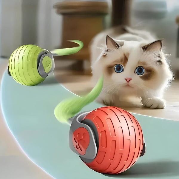 Interactive Cat Toy | Smart Touch-Activated Moving Playmate | Engaging and Durable 0